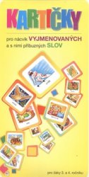 KARTIČKY pro nácvik vyjmenovaných a s nimi příbuzných slov pro žáky 3. a 4. ročníku - tištěná