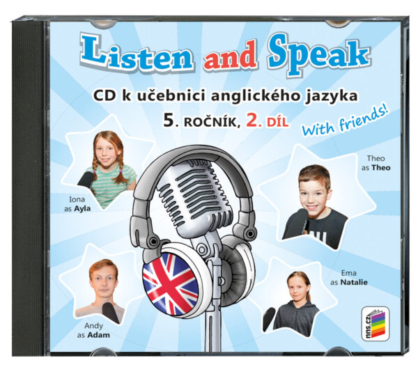 CD Listen and speak with friends! 2. díl (2 CD)