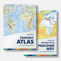 Žákovský atlas + pracovní sešit