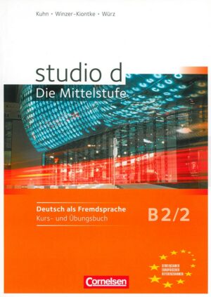 Studio d B2/2 Die Mittelstufe Kurs - und Übungsbuch + CD/dovoz/