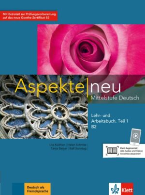 Aspekte neu B2 – Lehr/Arbeitsbuch + CD Teil 1