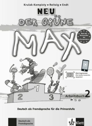 Der grüne Max neu 2 (A1-A2) – Arbeitsbuch + CD - doprodej