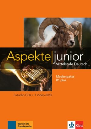Aspekte junior 1 (B1+) – Medienpaket (4CD + DVD)