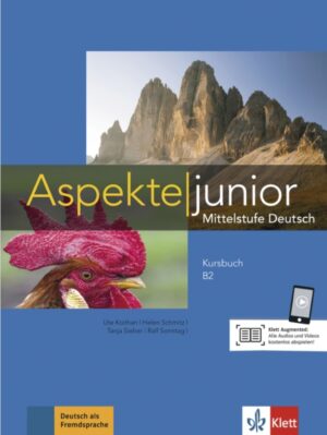 Aspekte junior 2 (B2) – Lehrbuch + online MP3