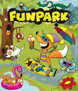 Funpark 1 – šanon pro žák. portfolio + samolepky