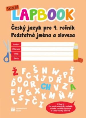 Školní lapbook - Čeština: Podstatná jména a slovesa