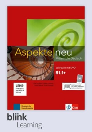 Aspekte neu B1.1+  – Lehrbuch Blink – učitel 3 roky
