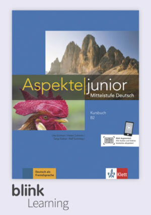 Aspekte junior B2 – Kursbuch Blink – učitel 3 roky