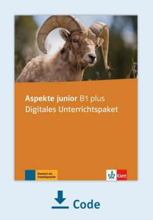 Aspekte junior B1+ – Kurs/Übungs. DUP – učitel 3 roky