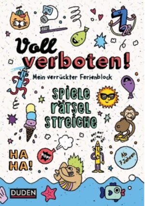 Voll Verboten! 7 Jahre /Rätselblock