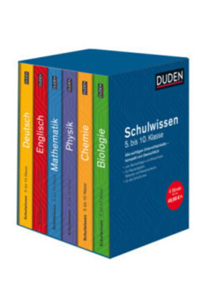 BWS Schulwissen – Kassette, 5 Bde.