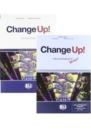CHANGE UP Inter. - SB & WB (one volume) + 2 Audio CDs + pre-Inter. Workbook