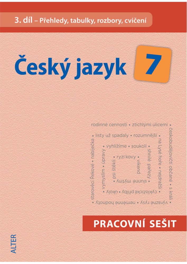 E- Český jazyk 7. ročník - 3. díl - roční licence