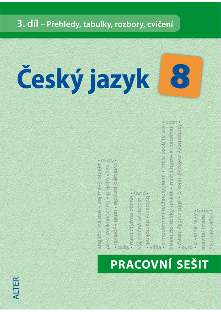 E- Český jazyk 8. ročník - 3. díl - roční licence