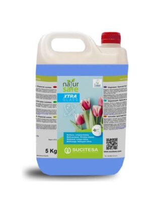 Sucitesa Natursafe xtra Glass - čistič na okna, vůně vanilky 5L