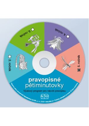 CD Pravopisné pětiminutovky 5. ročník