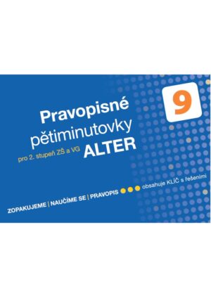 Pravopisné pětiminutovky 9. ročník