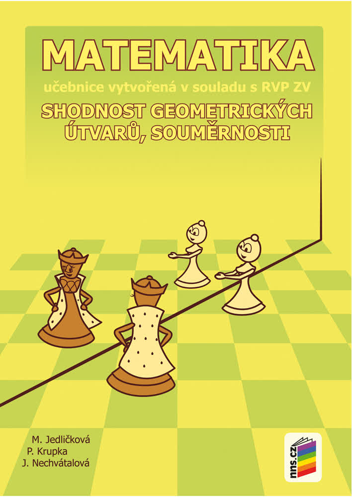 Matematika – Shodnost geometrických útvarů, souměrnosti (učebnice)
