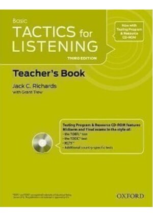 Basic Tactics for Listening Third Edition Teacher´s Book with Audio CD Pack