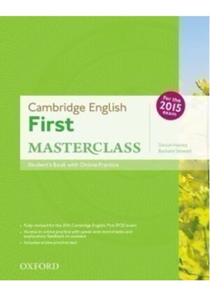 Cambridge English First Masterclass Student´s Book with Online Skills Practice