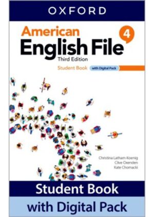 American English File Third Edition Level 4: Student's Book with Digital pack