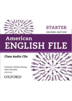 American English File Second Edition Starter: Class Audio CDs (4)