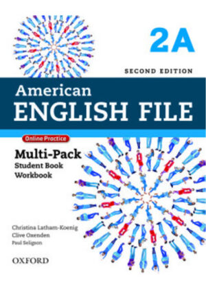 American English File Second Edition Level 2: Multipack A with Online Practice