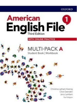 American English File Third Edition Level 1: Multipack A with Online Practice