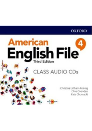 American English File Third Edition Level 4: Class Audio CDs