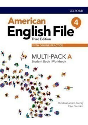 American English File Third Edition Level 4: Multipack A with Online Practice