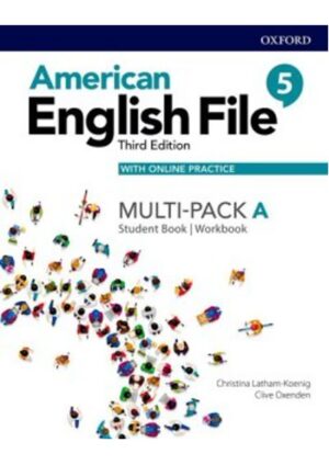 American English File Third Edition Level 5: Multipack A with Online Practice