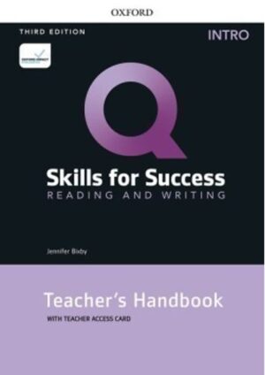 Q: Skills for Success Third Edition Intro Reading & Writing Teacher's Handbook with Teache