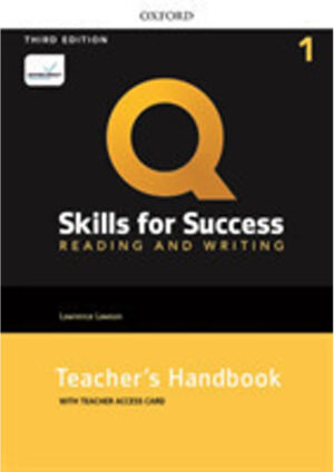 Q: Skills for Success Third Edition 1 Reading & Writing Teacher's Handbook with Teacher's