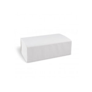 Pap. ručník skládaný Z-Z 2vr., bílý, 100% cel., 23x23cm, 3200 útržků /60033