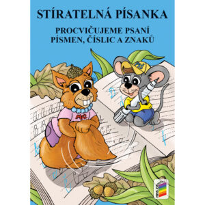 Stíratelná písanka – Procvičujeme psaní písmen, číslic a znaků