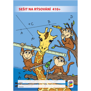 Sešit na rýsování 410+ (bílé listy)