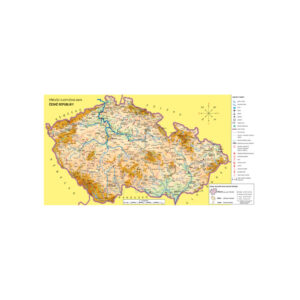 Náhradní mapa k učebnici Vlastivěda 5 – ČR jako součást Evropy