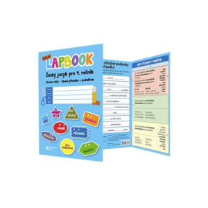 Školní lapbook - Čeština: Stavba věty. Shoda podmětu s přísudkem - pro 4. ročník ZŠ