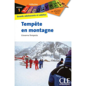 Lectures Découverte N1 Tempëte en montagne - Livre
