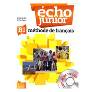 Écho Junior B1 Livre de l'éleve + DVD-ROM