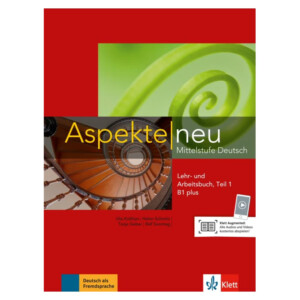 Aspekte neu B1+ – Lehr/Arbeitsbuch + CD Teil 1