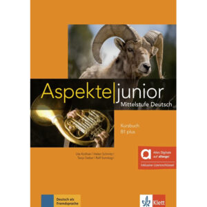 Aspekte junior 1 (B1+) – Hybride Ausgabe – Lehrbuch + MP3 allango.net + Lizenz (24 Monate)