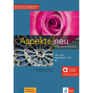 Aspekte neu B2.1 – Hybride Ausgabe – Lehr./Arbeitsbuch Teil 1 + MP3 allango.net + Lizenz (