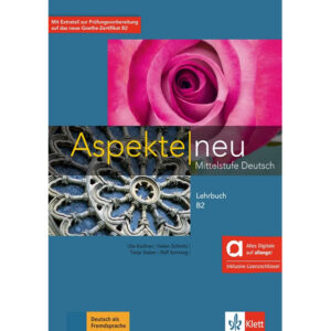 Aspekte neu B2 – Hybride Ausgabe – Lehrbuch + MP3 allango.net + Lizenz (24 Monate)