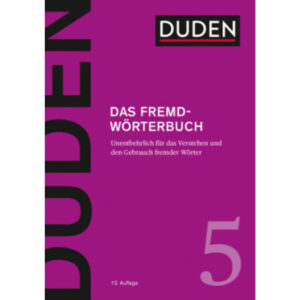 Bd. 5, Fremdwörterbuch