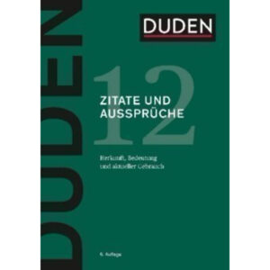 Bd. 12, Zitate und Aussprüche