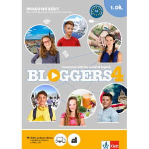 Bloggers 4 (A2.2) – 2dílný pracovní sešit + žákovská licence (14 měsíců)