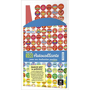 Zoom 1-3 – Pack de 500 autocollants