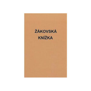 Žákovská knížka SOU