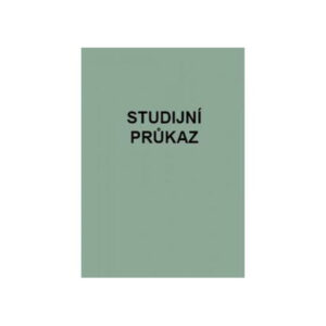 Studijní průkaz na 1 rok - DOPRODEJ